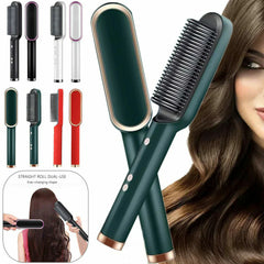Electric Hair Straightener Brush
